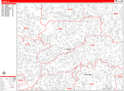 Red Line Map Example
